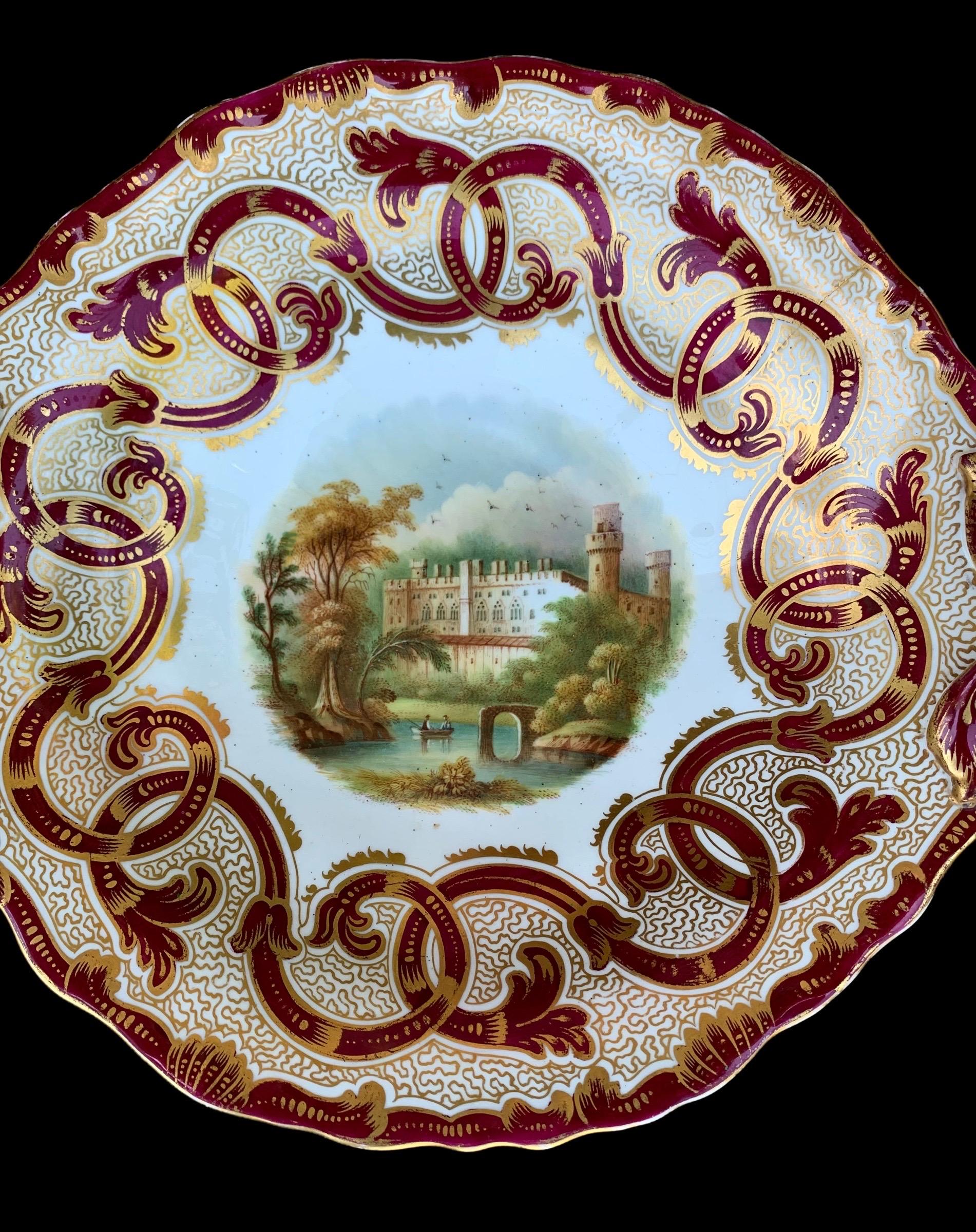 Early 19th Century W. Adams & Sons Stoke-Upon-Trent. English Staffordshire  In Good Condition For Sale In New Orleans, LA