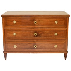 Early 19th Century Walnut Biedermeier Chests of Drawers