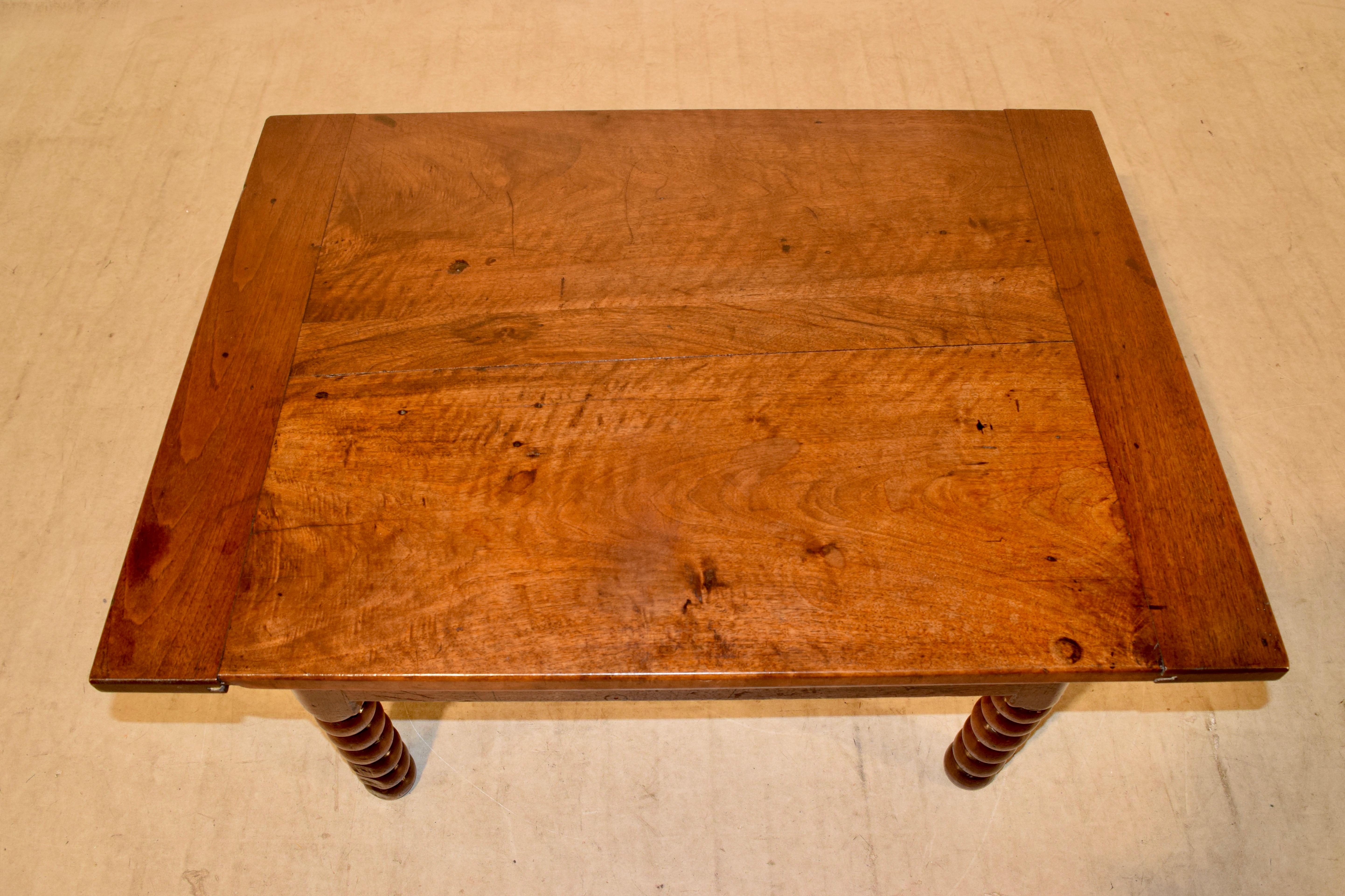 Early 19th Century Walnut Coffee Table 2