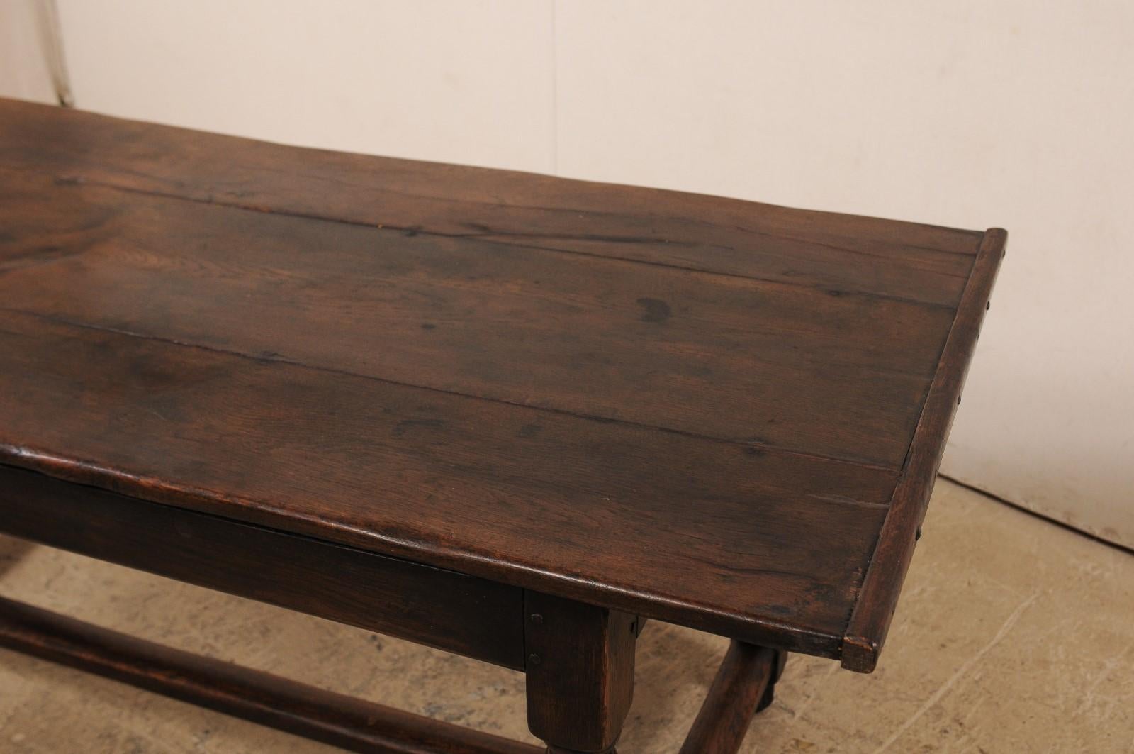 Early 19th Century Walnut Dining Table or Desk from Italy 3