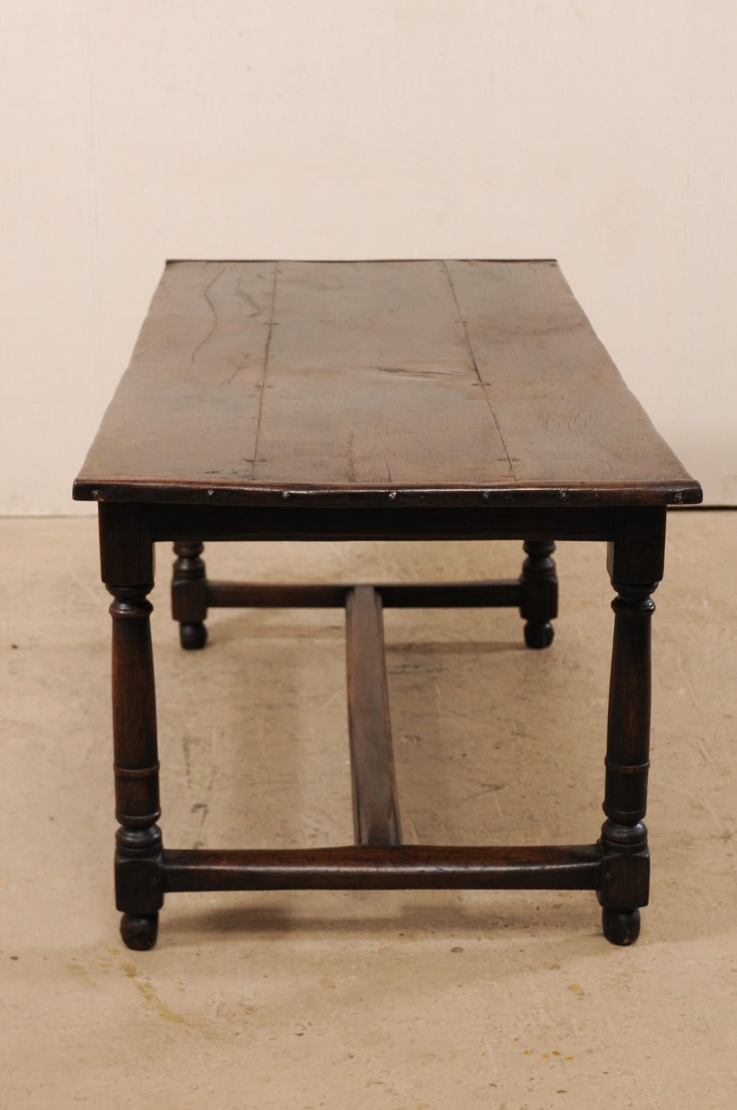 Early 19th Century Walnut Dining Table or Desk from Italy 4