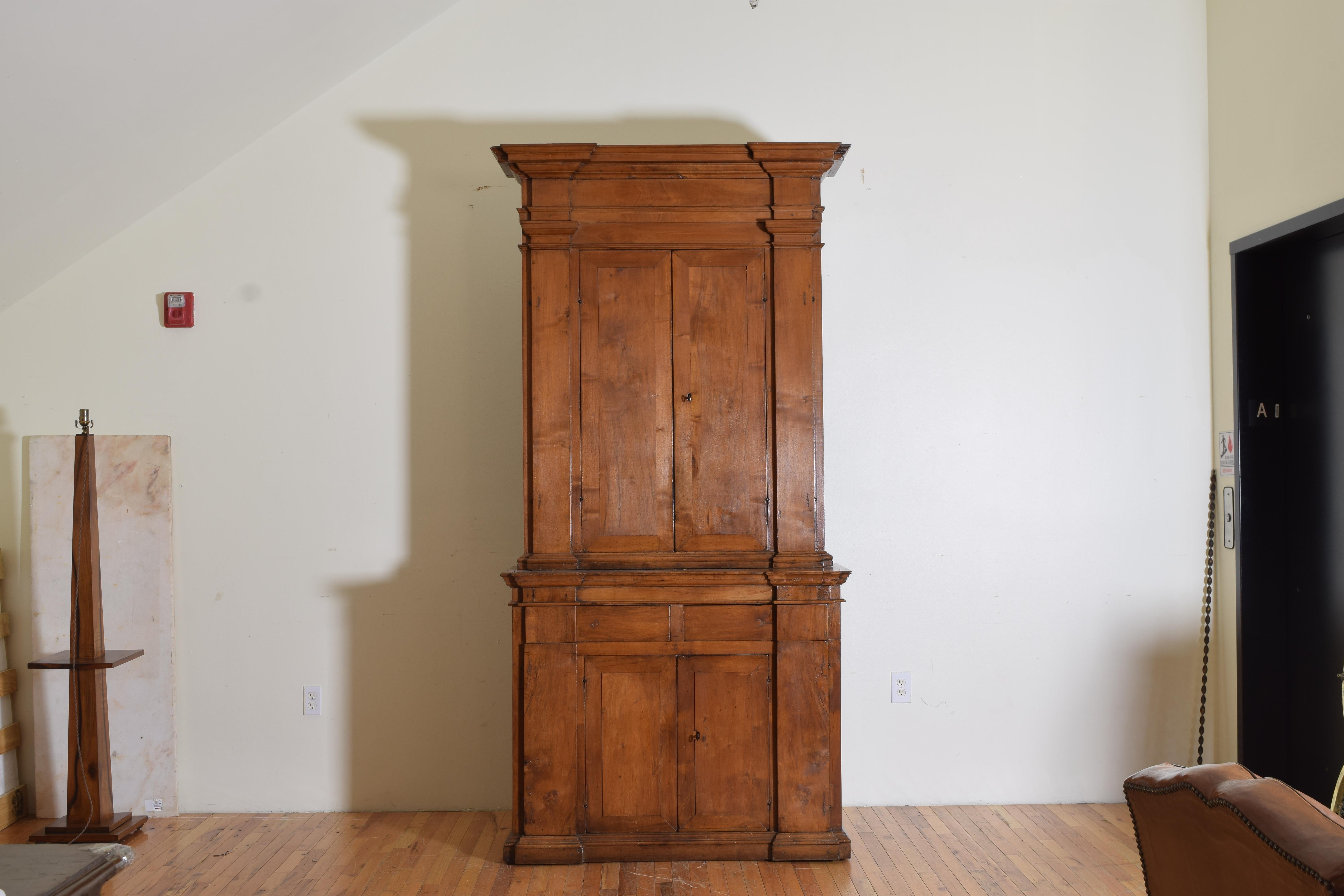 two piece cupboard