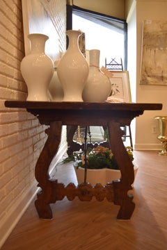 Early 19th Century Walnut Spanish Refectory Table