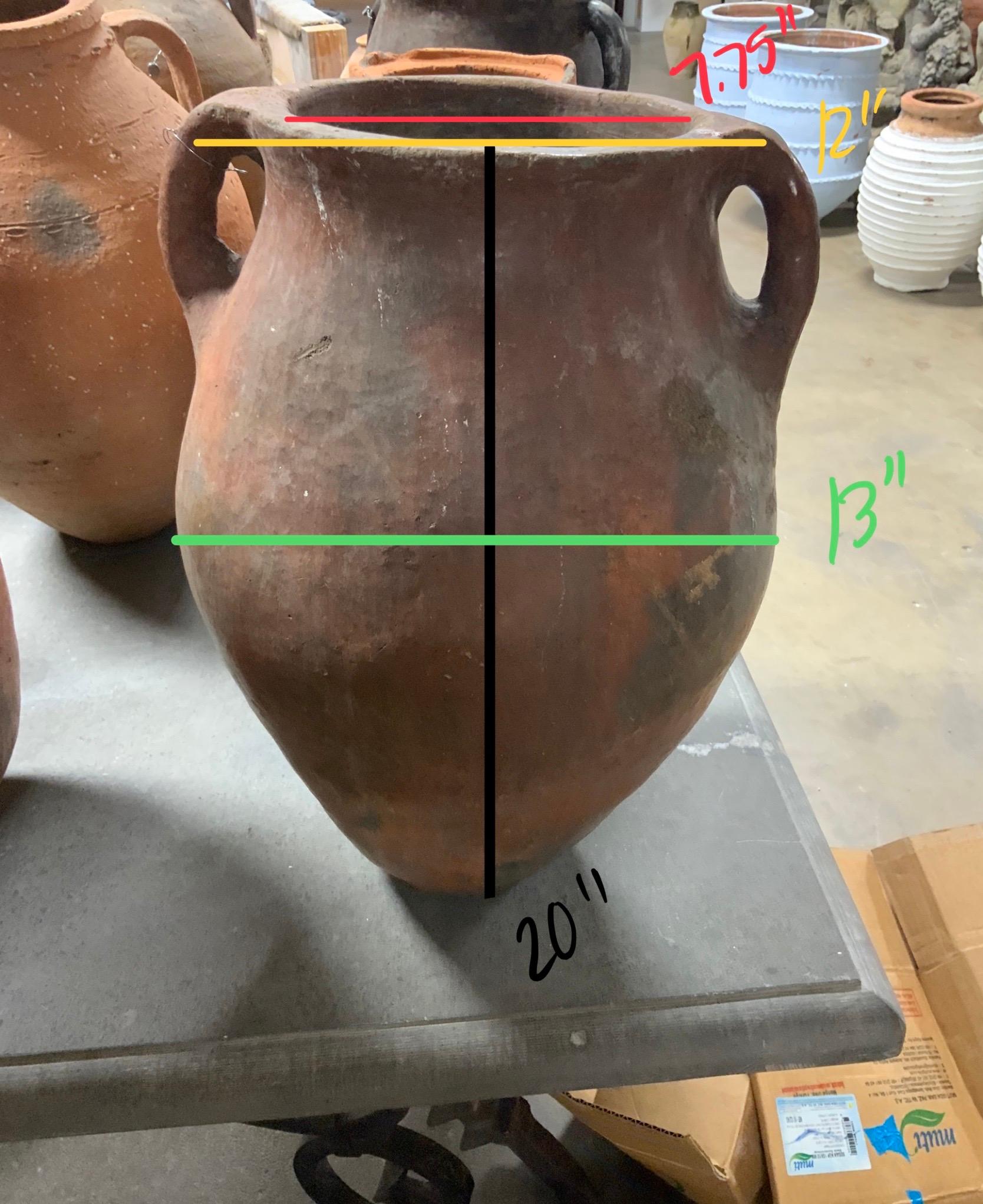 Terracotta Early 19th Century Water Vessel For Sale