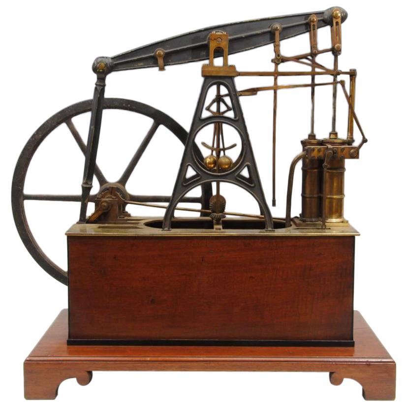 Early 19th Century Watkins and Hill Model Beam Engine For Sale