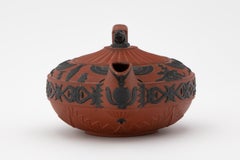 Early 19th Century Wedgwood Egyptian Revival Rosso Antico Teapot