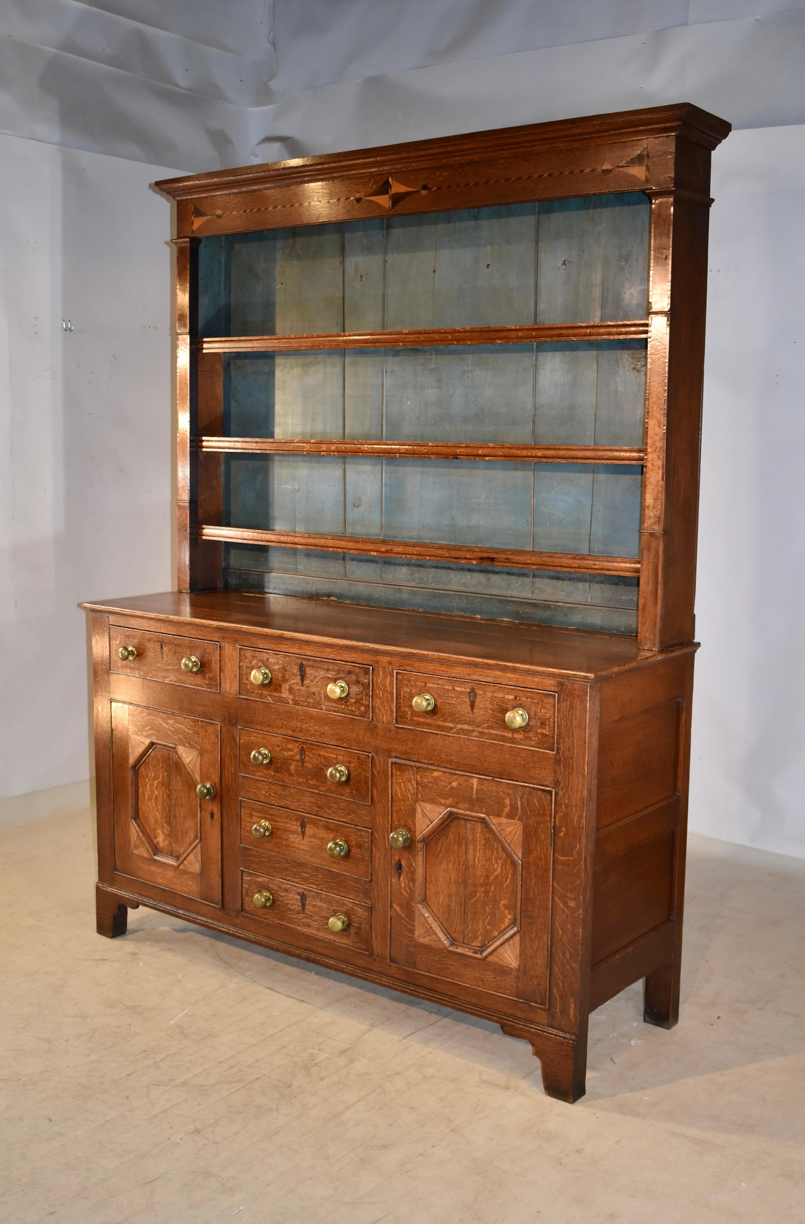 English Early 19th Century Welsh Dresser For Sale