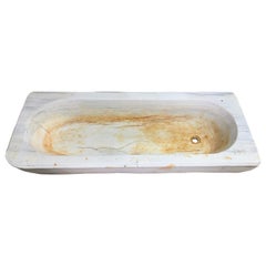 Early 19th Century White Marble Sink