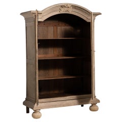 Early 19th Century White Wood French Provençal Oak Armoire