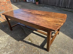 Early 19th Century Wide Walnut Dining Table