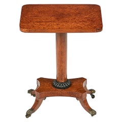 Early 19th Century William IV Amboyna Occasional Table