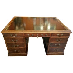 Used Early 19th Century William IV Mahogany Partners Desk