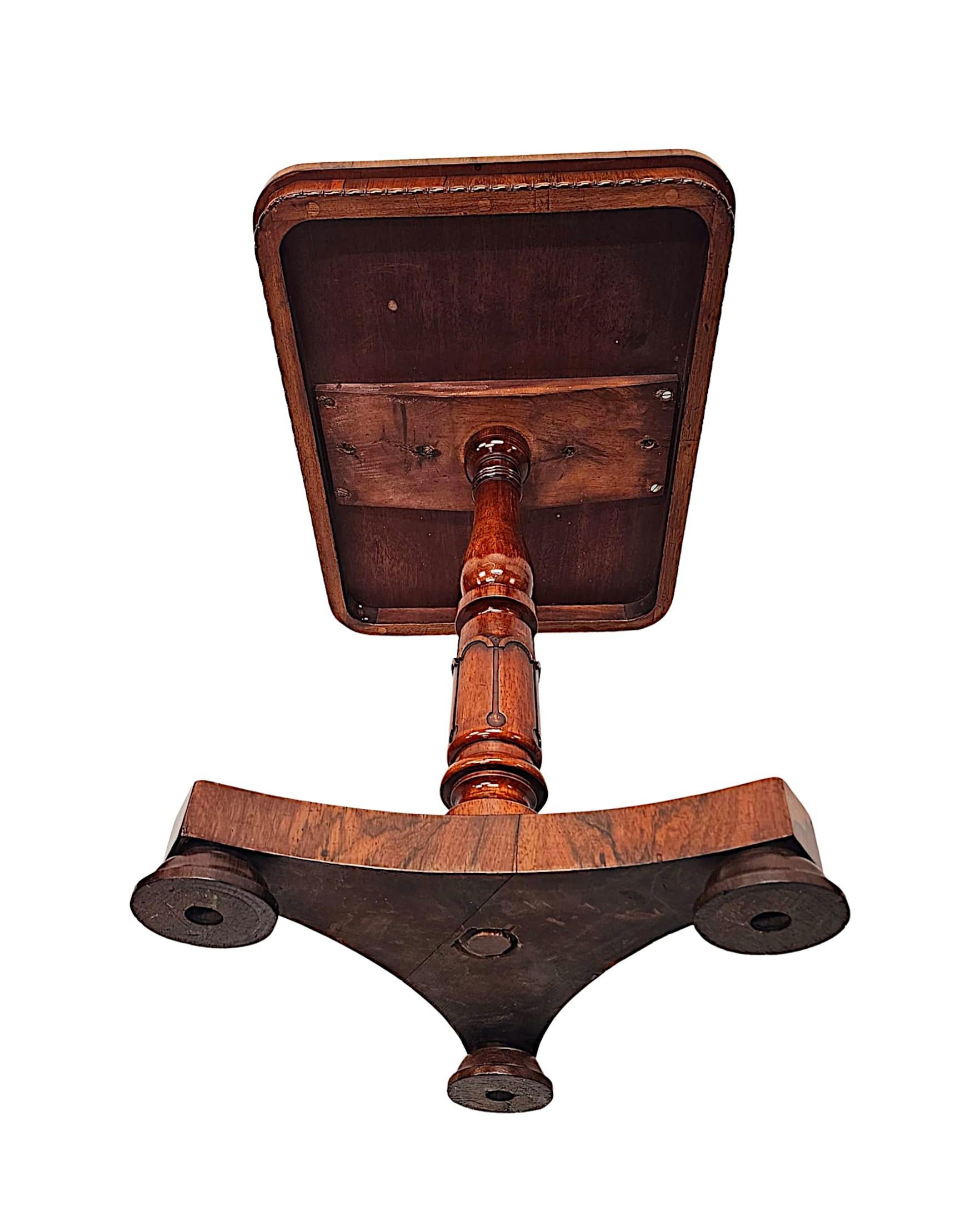 Early 19th Century William IV Occasional Table Attributed To Williams and Gibton For Sale 4