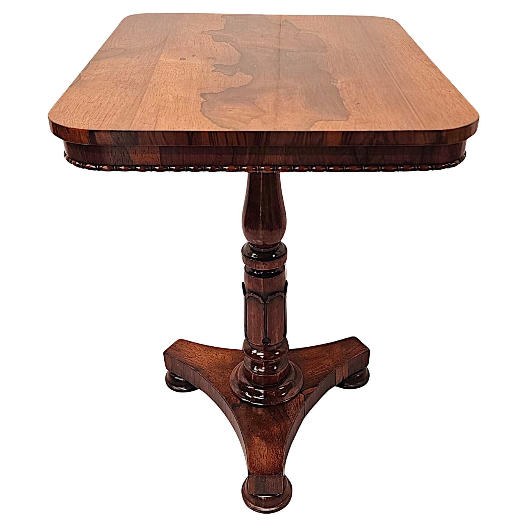 Early 19th Century William IV Occasional Table Attributed To Williams and Gibton