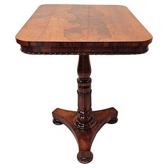 Early 19th Century William IV Occasional Table Attributed To Williams and Gibton