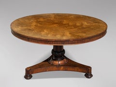 Early 19th Century William IV Period Rosewood Centre Table