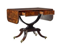 Early 19th century William IV sofa table
