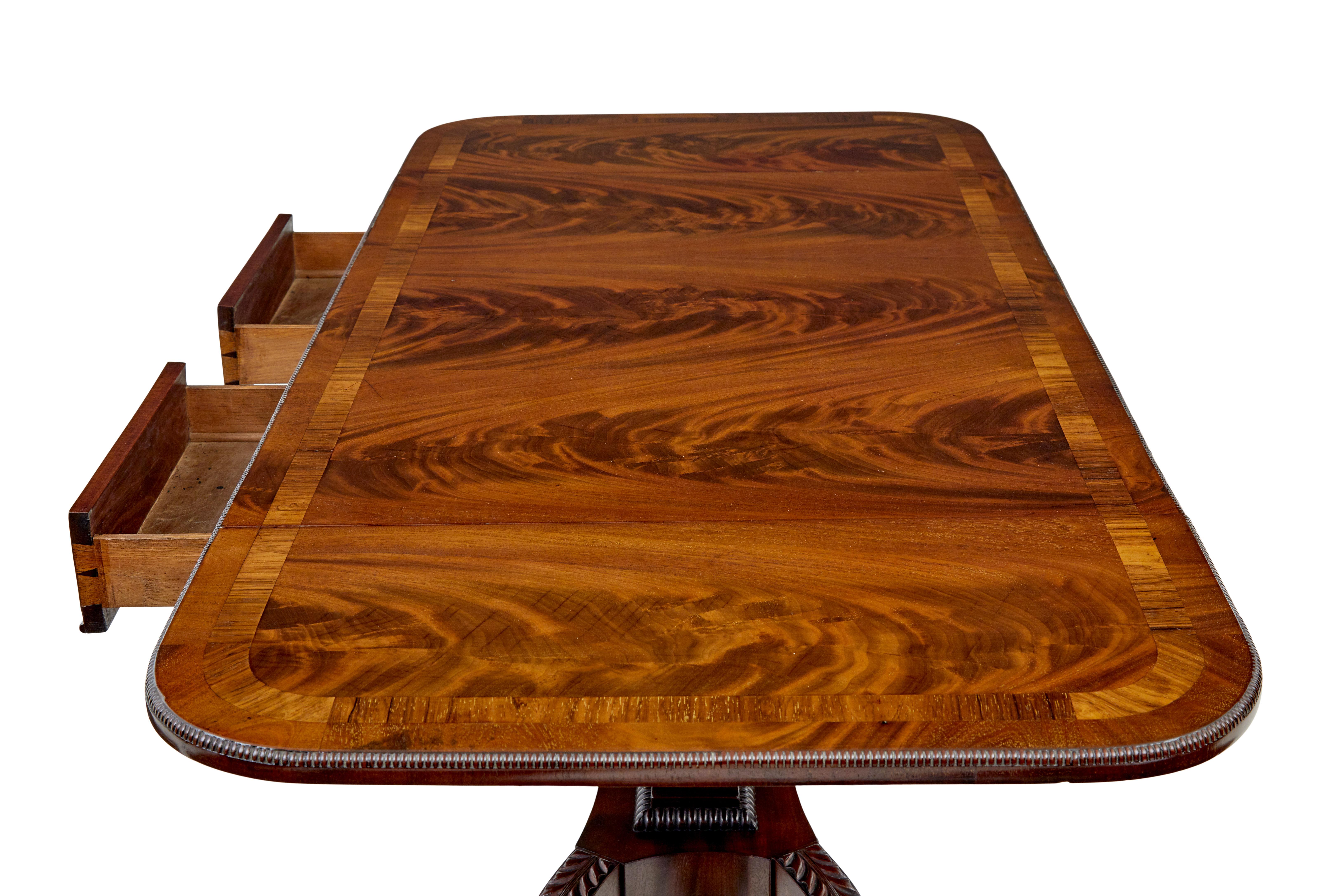 Early 19th century William IV sofa table For Sale 1