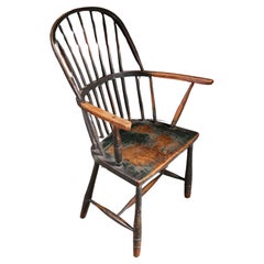 Early 19th Century Windsor Chair in Original Paint