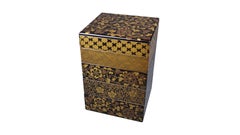 Early 19th Century, Bento Box with Arabesque and Cherry Blossom Design, Japan