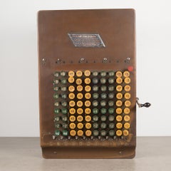 Early 19th-Early 20th C. Copper Adding Machine C.1887-1920
