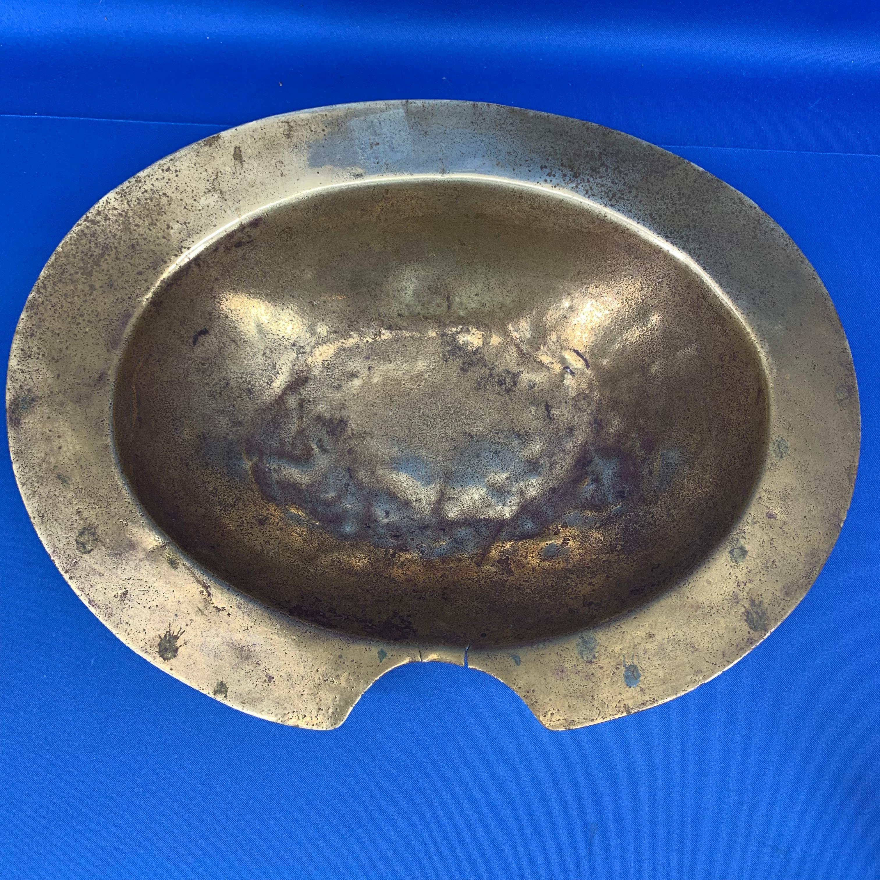 Early 19th European Brass Bowl For Sale 5