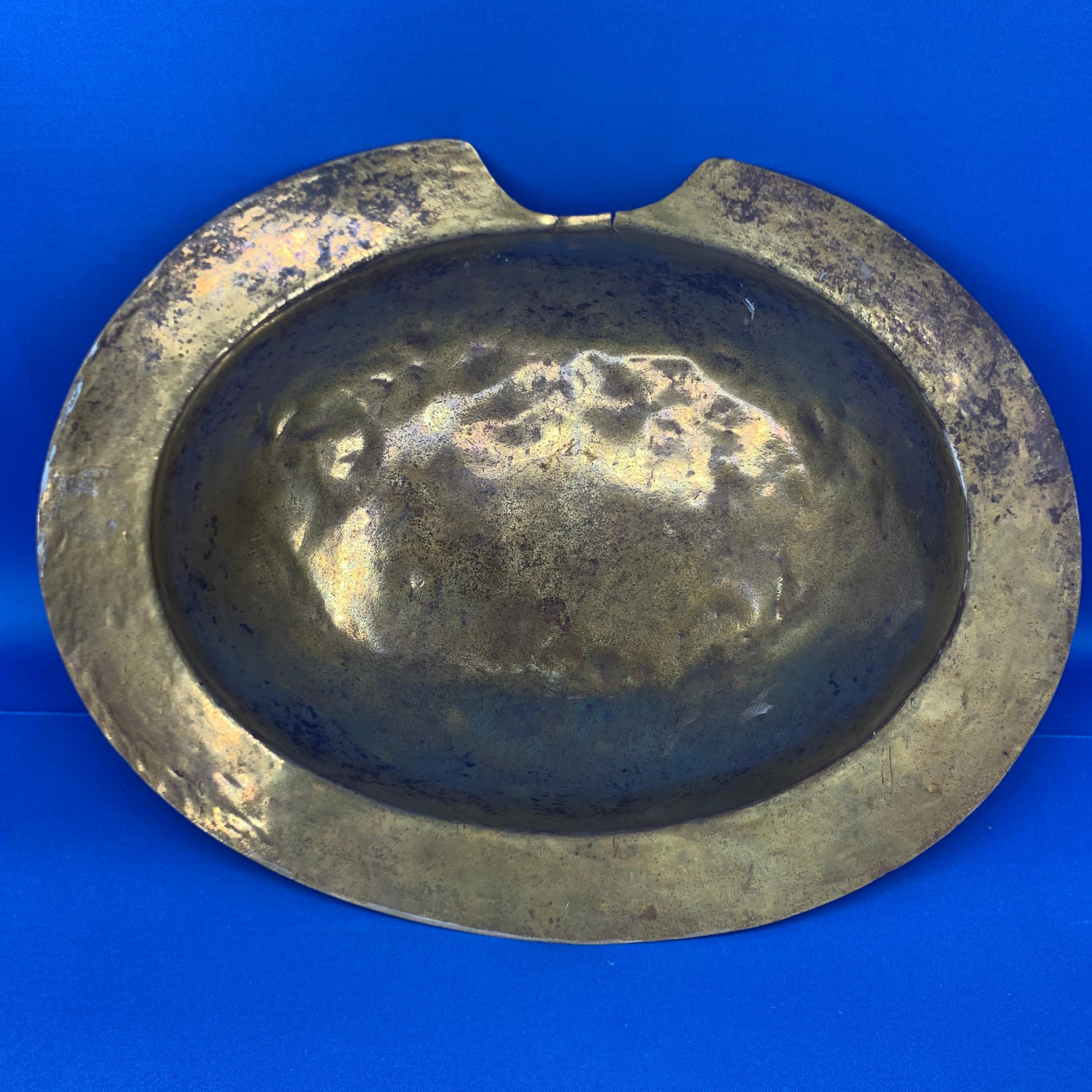 Early 19th European Brass Bowl For Sale 6