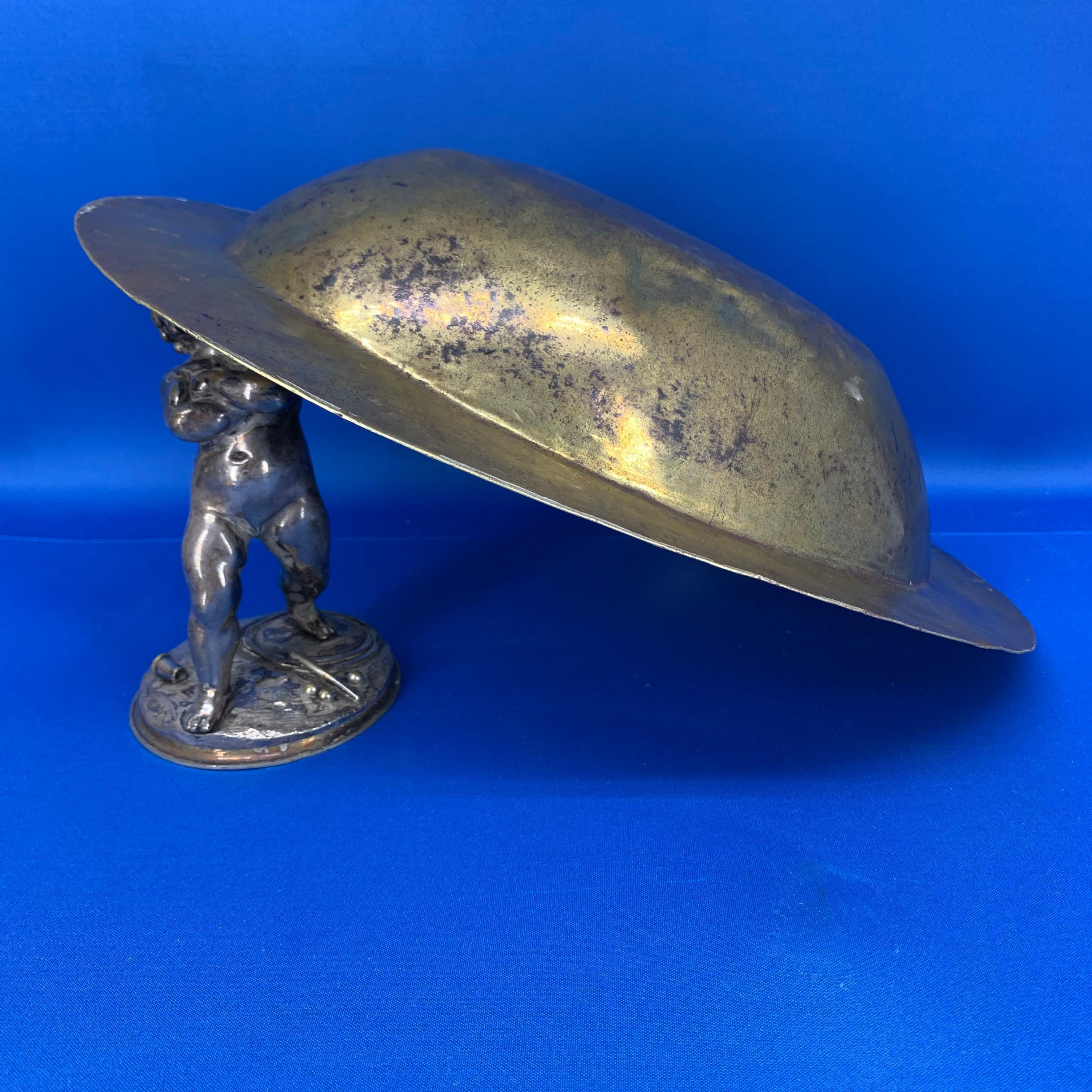 Early 19th European Brass Bowl For Sale 7