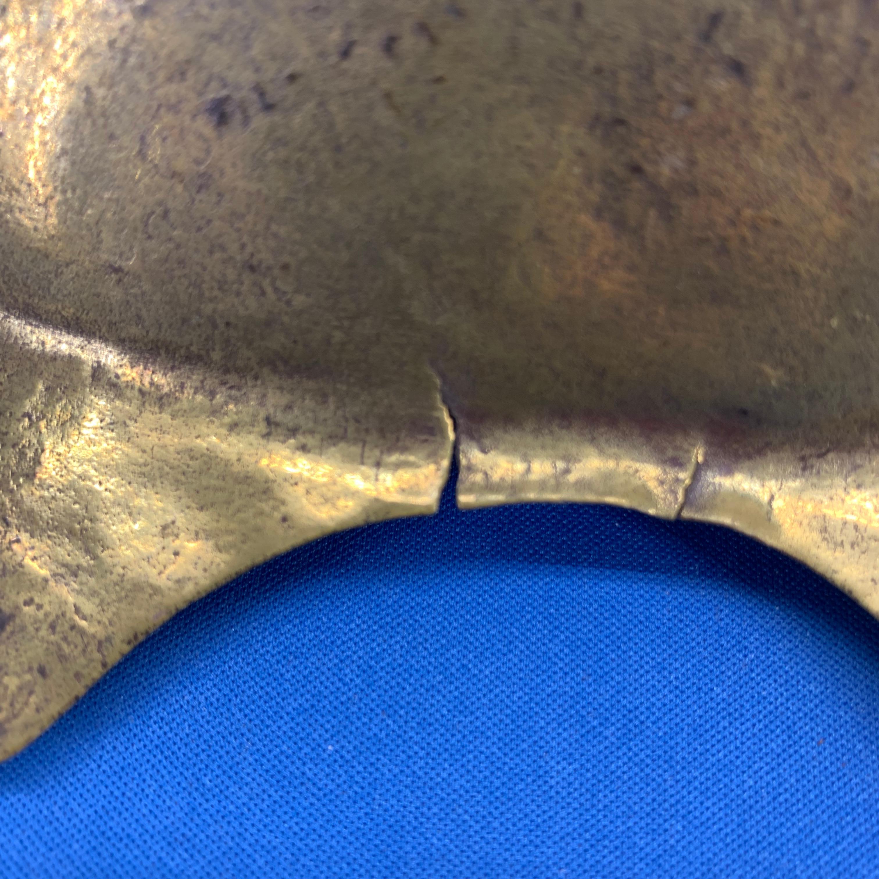 Early 19th European Brass Bowl For Sale 11