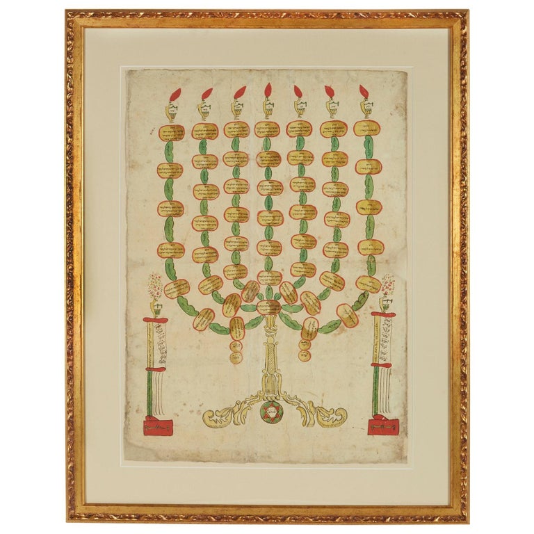 Early 19th Century Italian Omer Calendar at 1stDibs