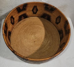 Early 19thc American Indian Lidded Basket