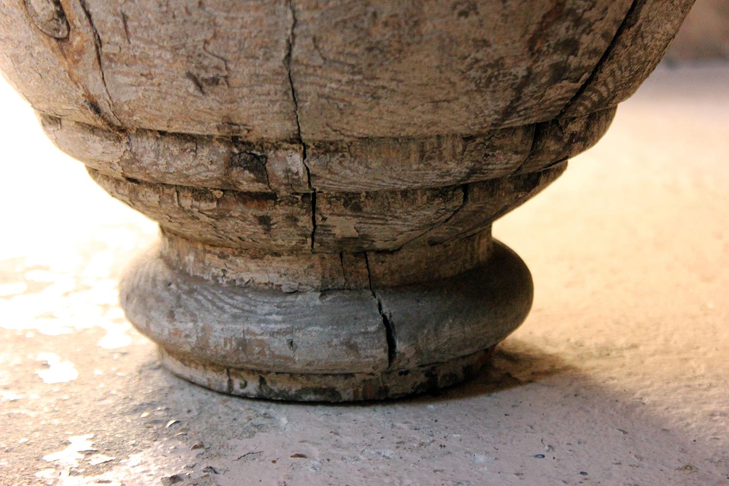 Early 19th Century Architectural Carved Softwood Finial 1