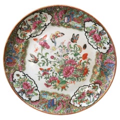 Early 19thc Chinese Export Famille Rose Plate