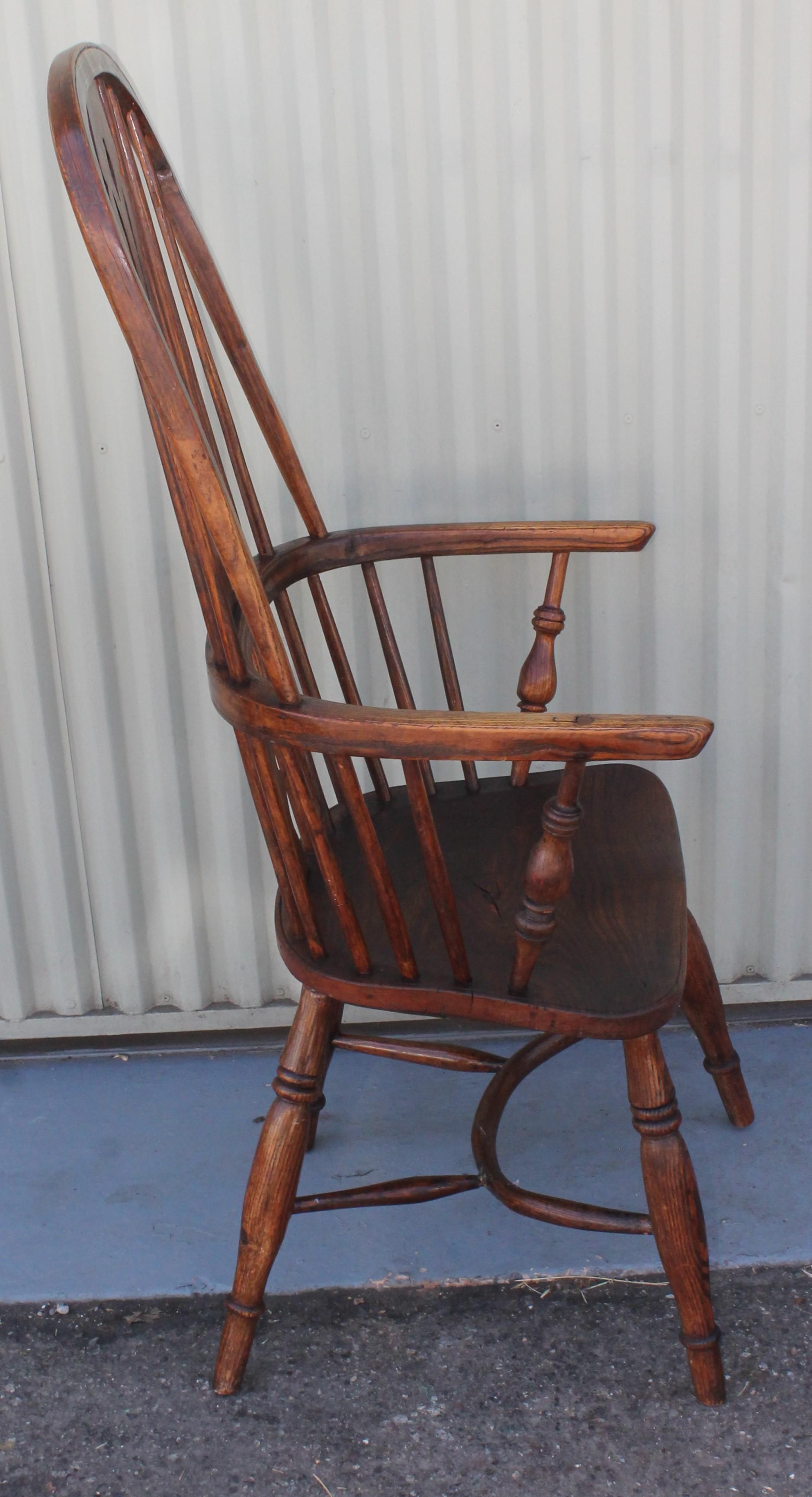 American Early 19th Century English Windsor Armchair For Sale
