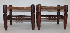 Early 19th Century Foot Stools, Pair