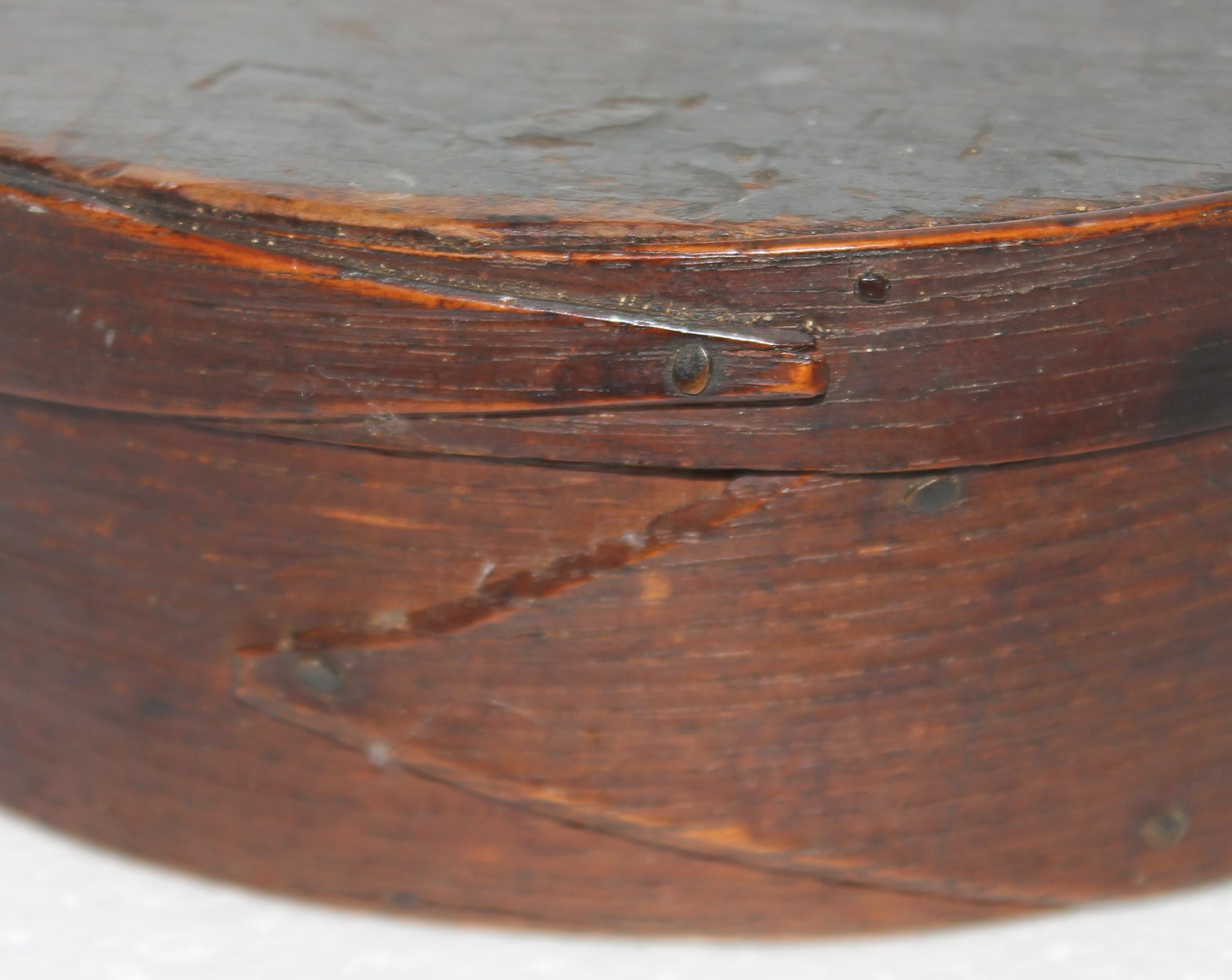 American Early 19Thc Harvard Shaker Style Pantry Box