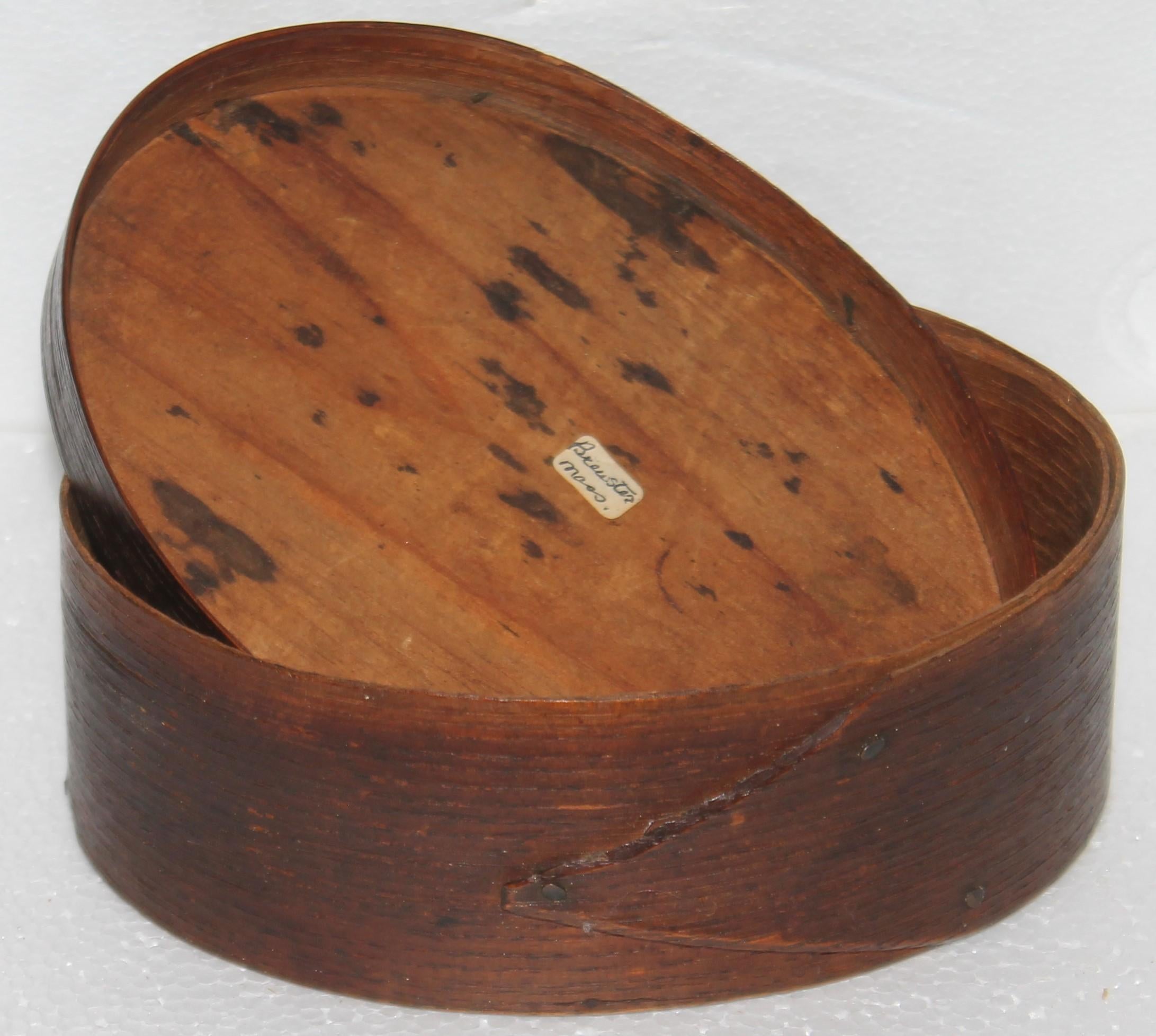 Hand-Crafted Early 19Thc Harvard Shaker Style Pantry Box