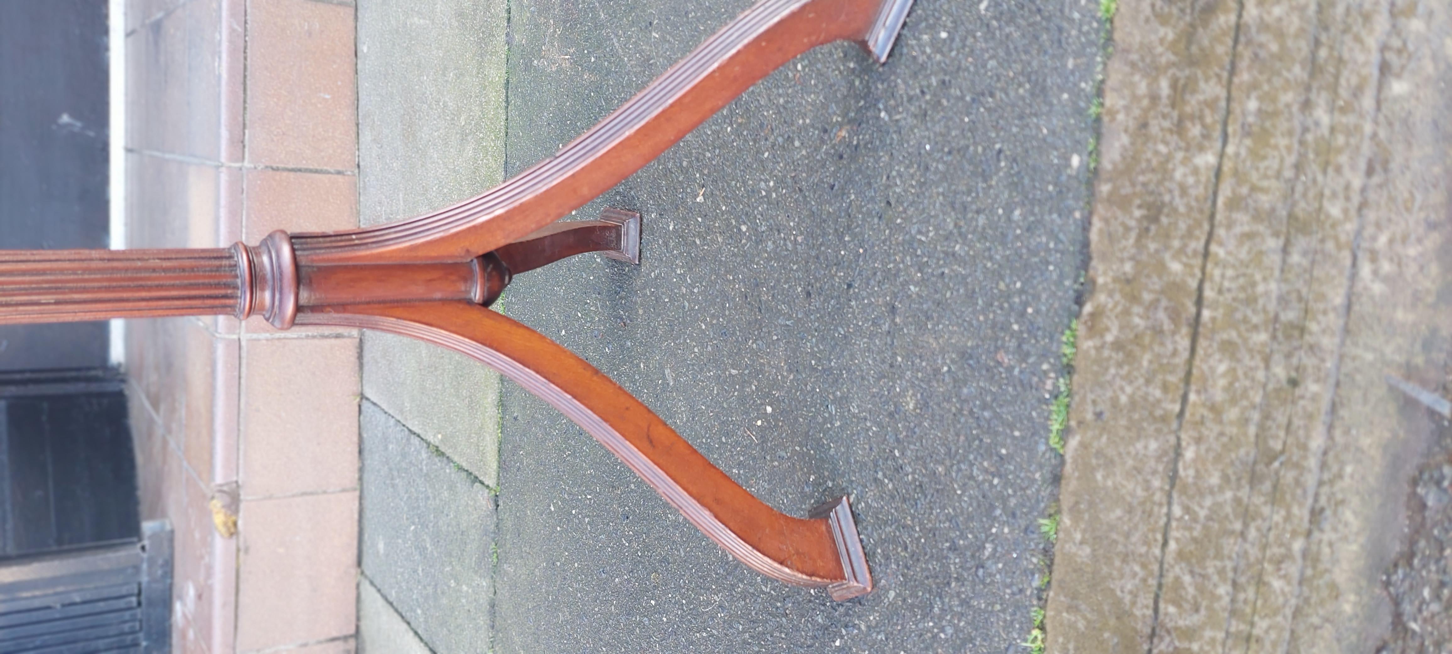 English Early 19thC Mahogany Occasional Wine Table