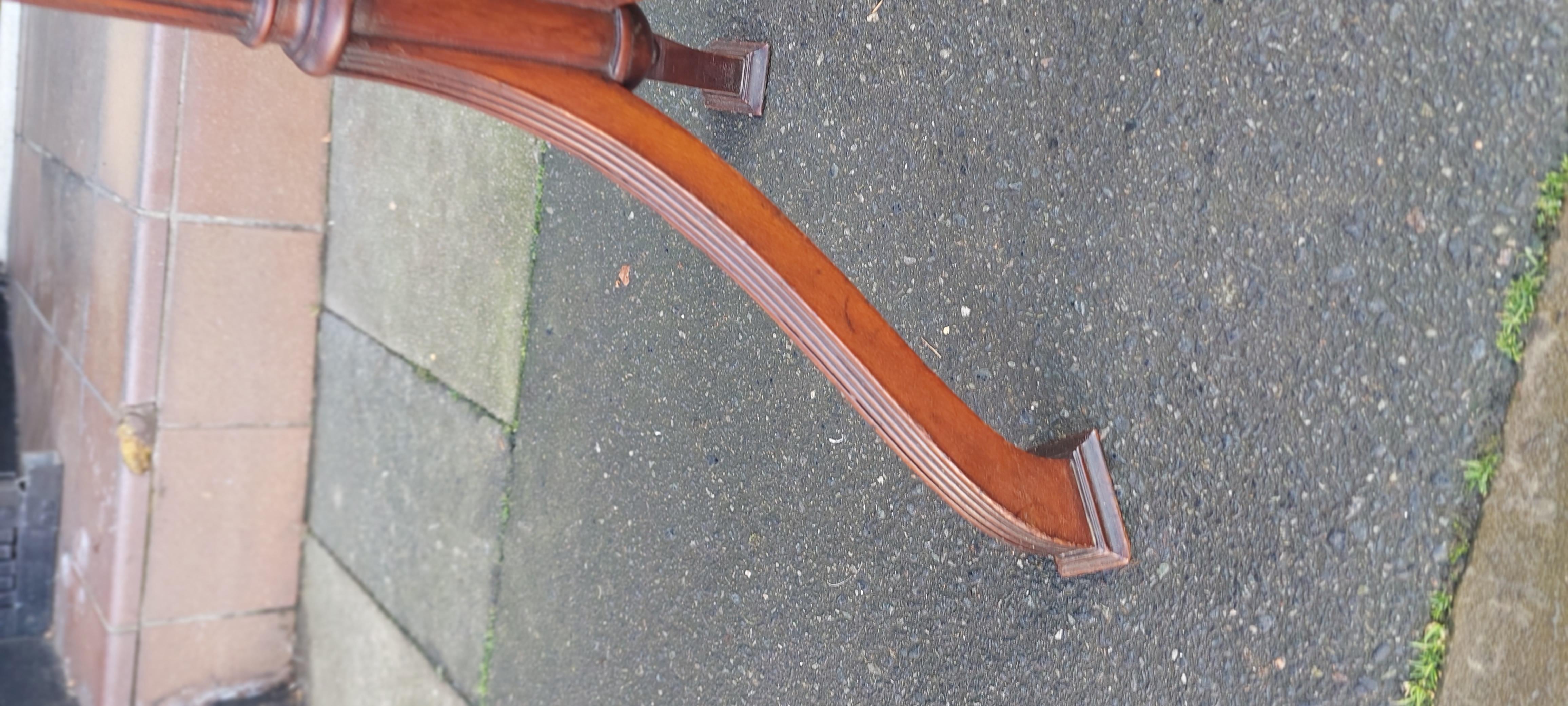 Early 19thC Mahogany Occasional Wine Table In Good Condition In Altrincham, GB