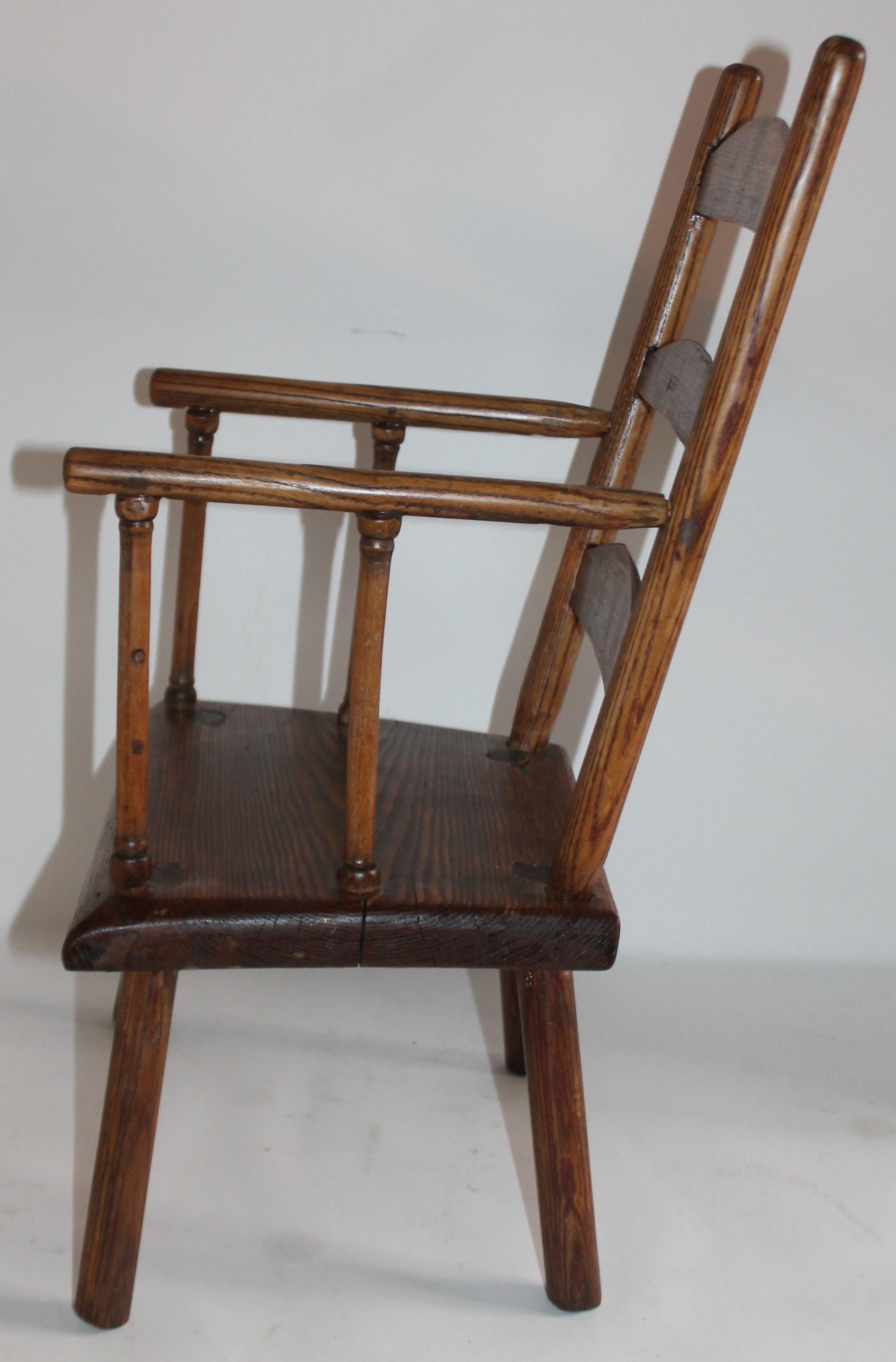 Adirondack Early 19th Century New England Child's Chair For Sale