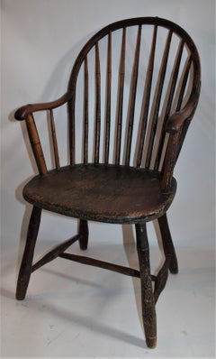 Early 19th Century New England Windsor Armchair