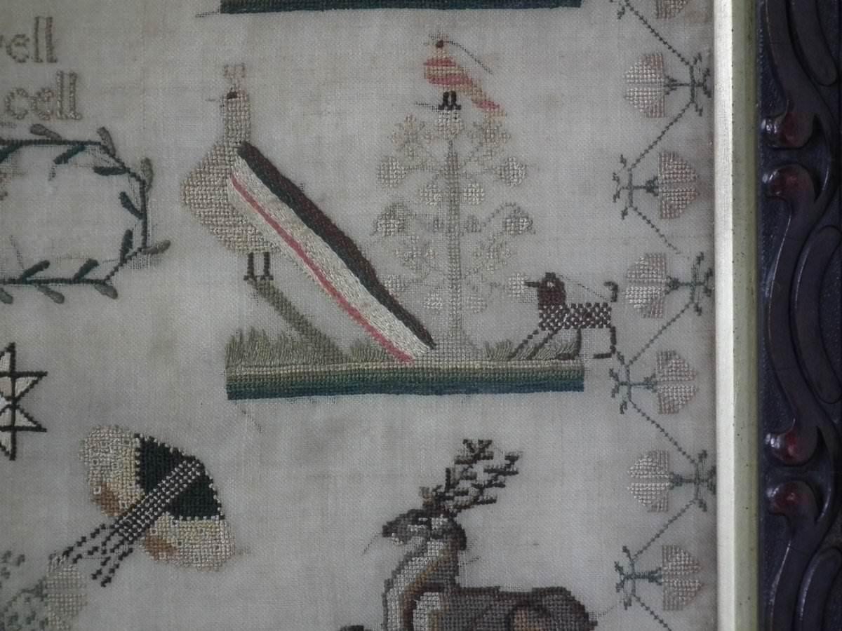 Early 19th Century Sampler by Harriett Bayliss 4