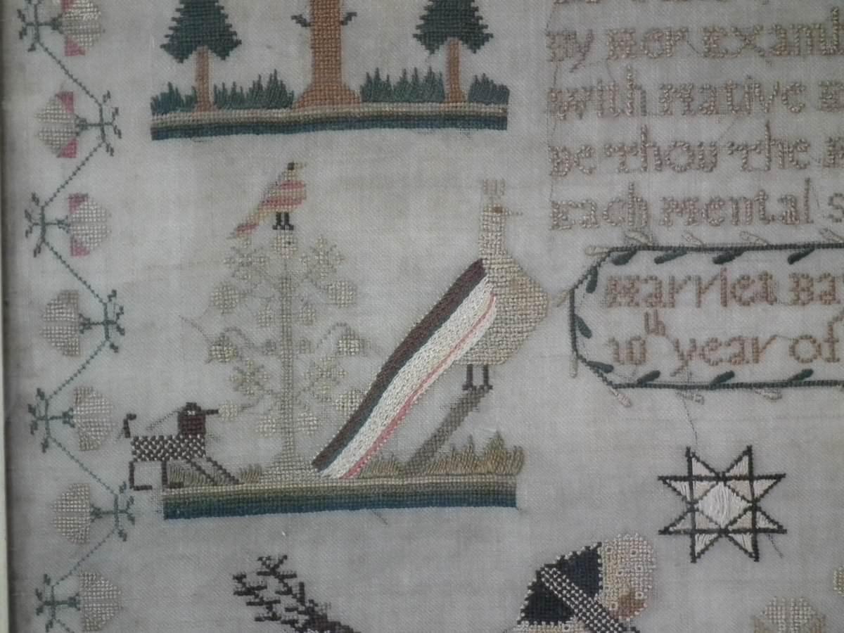 Early 19th Century Sampler by Harriett Bayliss 5