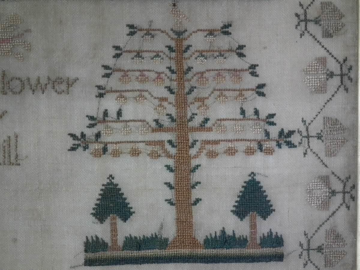 Early 19th Century Sampler by Harriett Bayliss 9