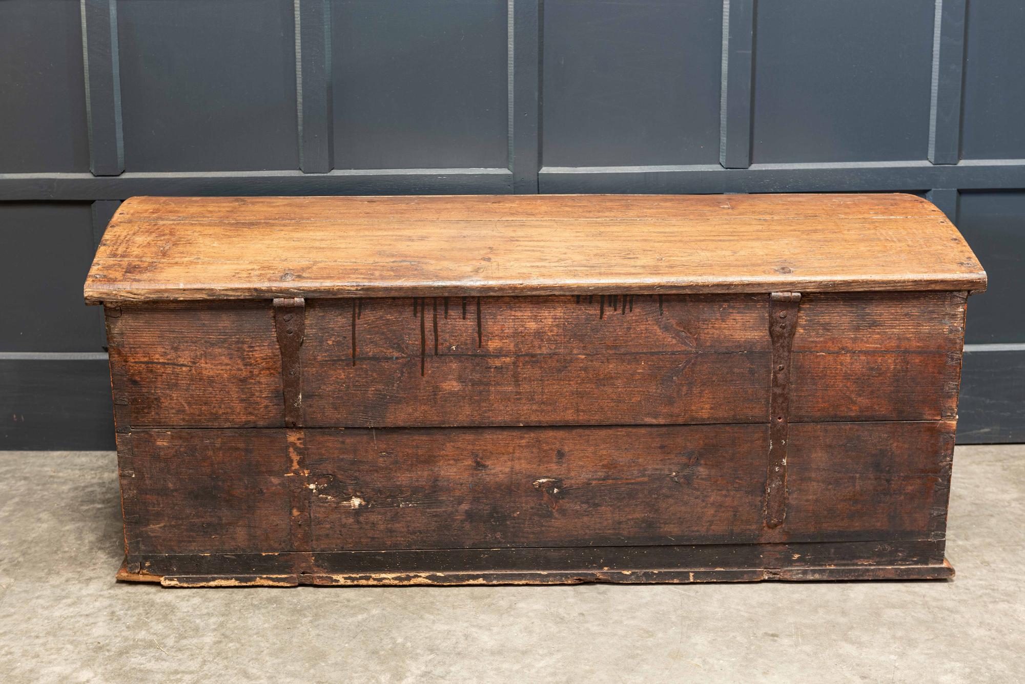 Early 19th Century Swedish Marriage/Dowry Chest For Sale 10