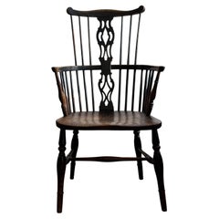 Early 19thC Thames Valley Windsor Chair