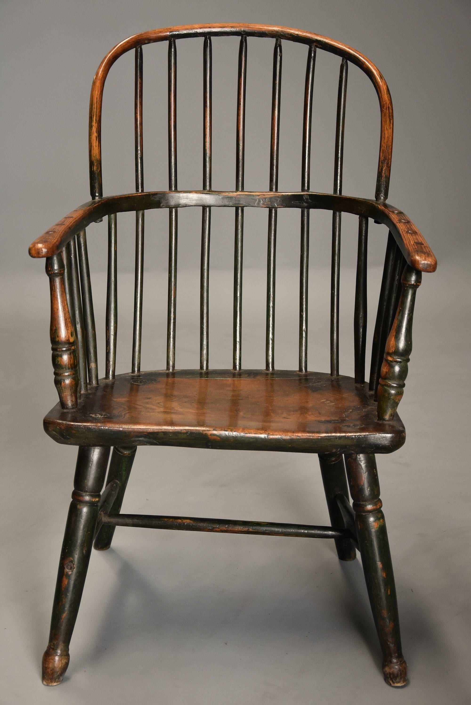 windsor hoop back chair