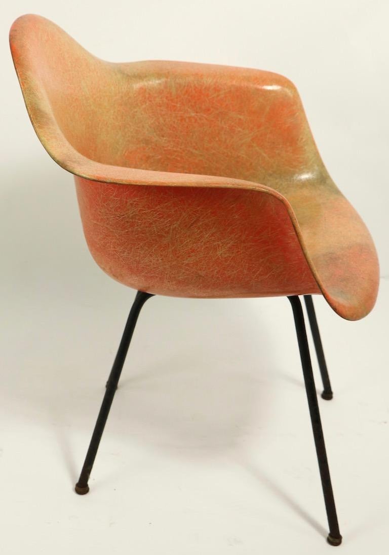 Early 1st Generation Eames Rope Edge Zenith SAX Chair at 1stDibs