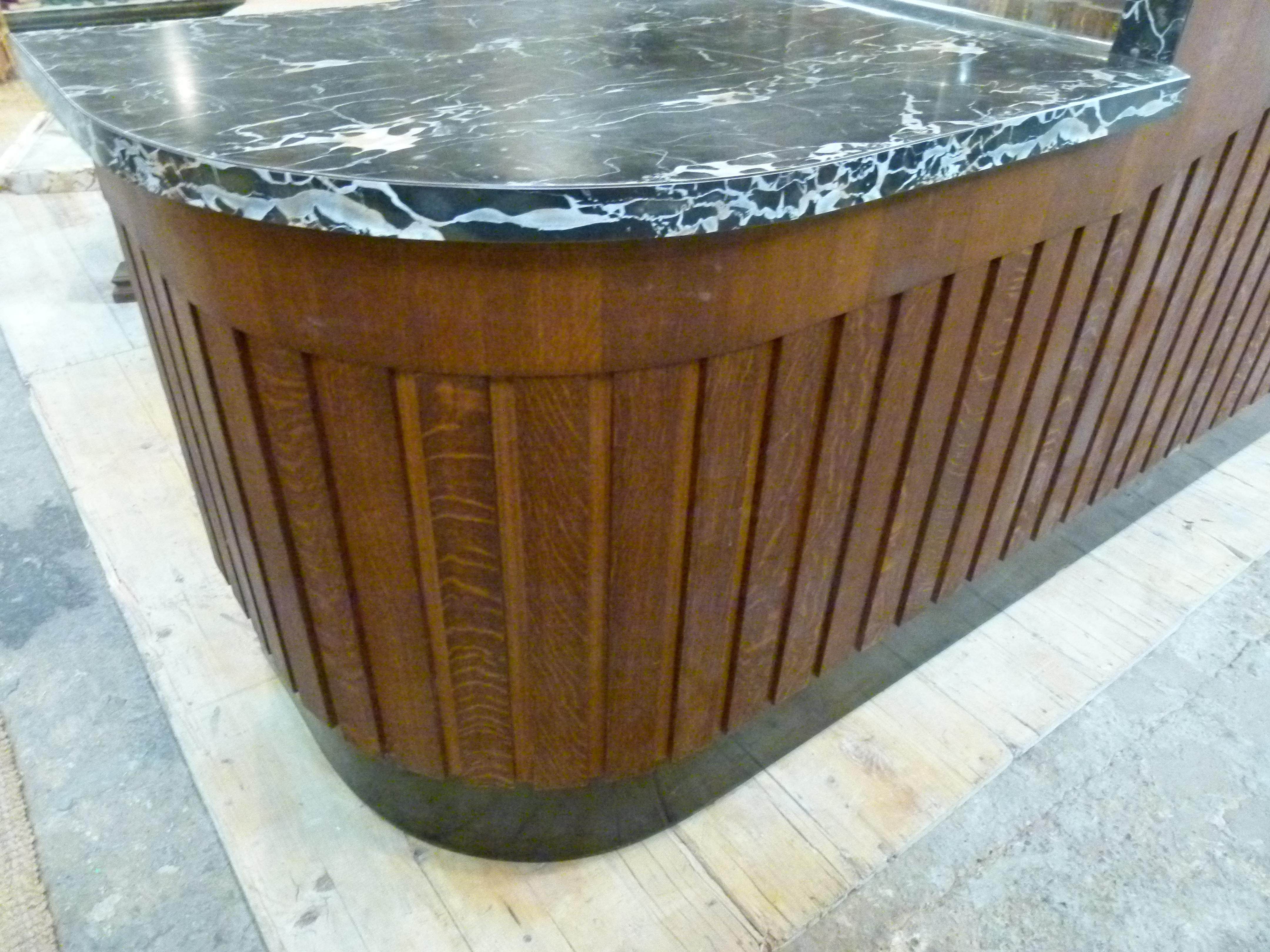 Large Art Deco Style Bar Counter 8