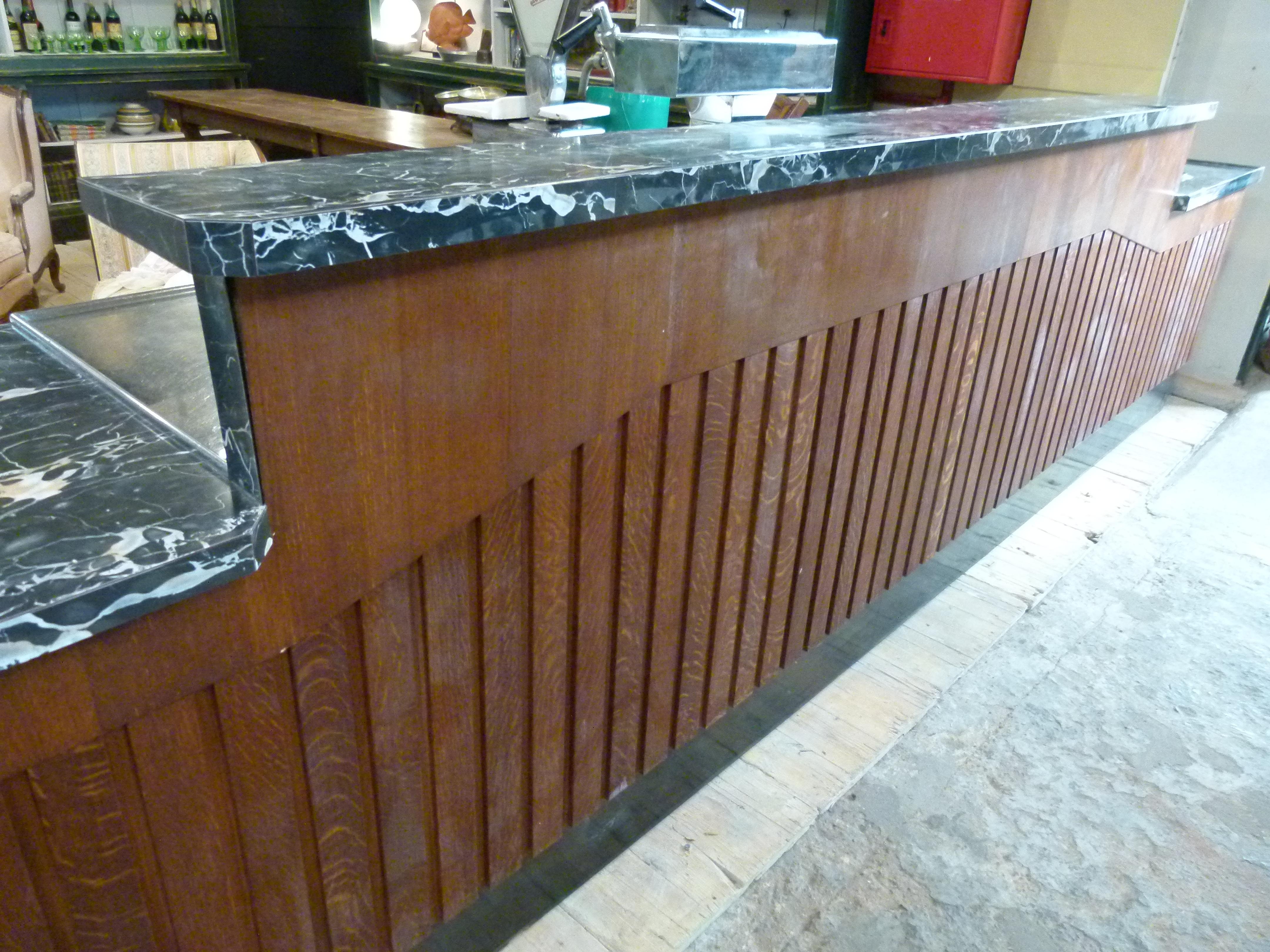 Large Art Deco Style Bar Counter 9